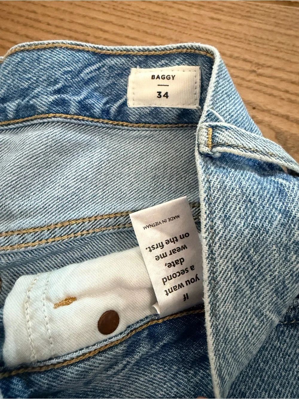 Pacsun men’s Baggy Jean Shorts